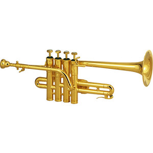 SCHILKE P5-4 Gold Plated Piccolo Trumpet